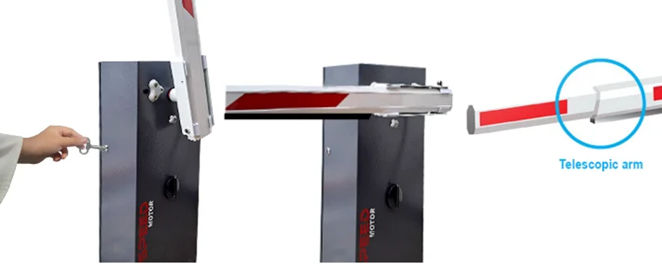 mag-bg856 barrier gate 4.5 meter 3s