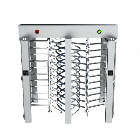 dual lane full height turnstile jh6081-3