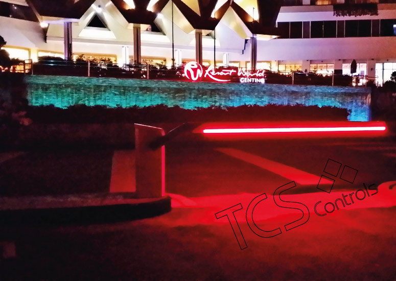 Vehicle Barrier gate | Genting Malaysia | TCS Controls
